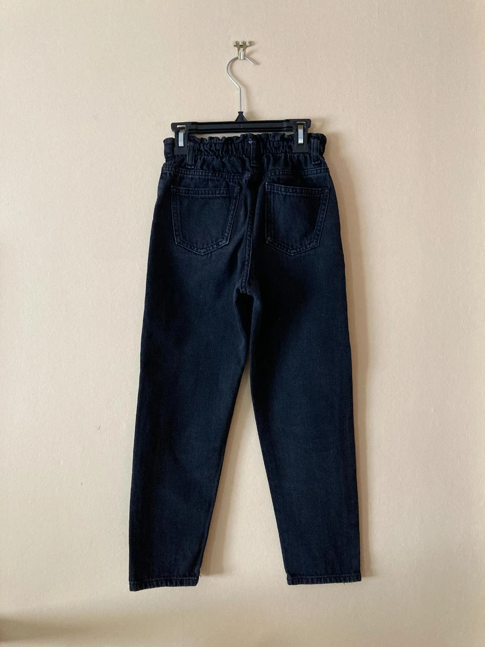 Mango black jeans for girls 9 years 134cm paperbag – photo 3